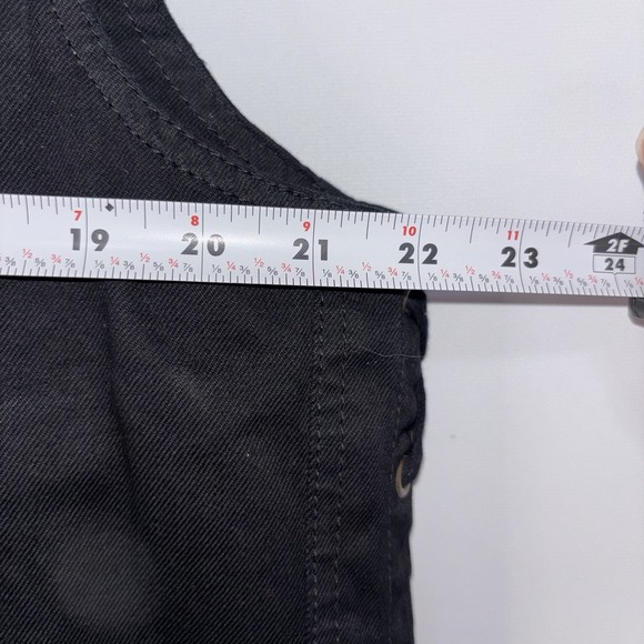 Milwaukee Performance Black Denim Motorcycle Vest Gun Pocket NWT L - Picture 6 of 10